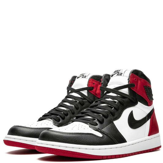 Nike Jordan 1 High Satin Black Toe