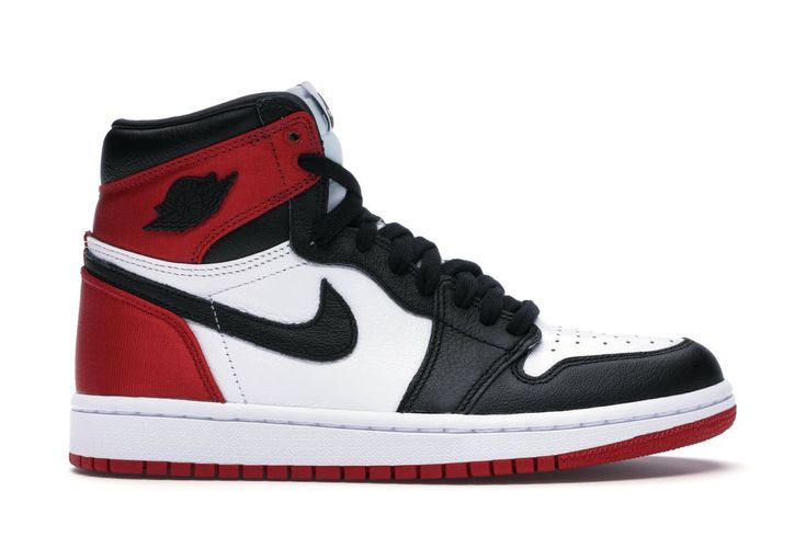 Nike Jordan 1 High Satin Black Toe