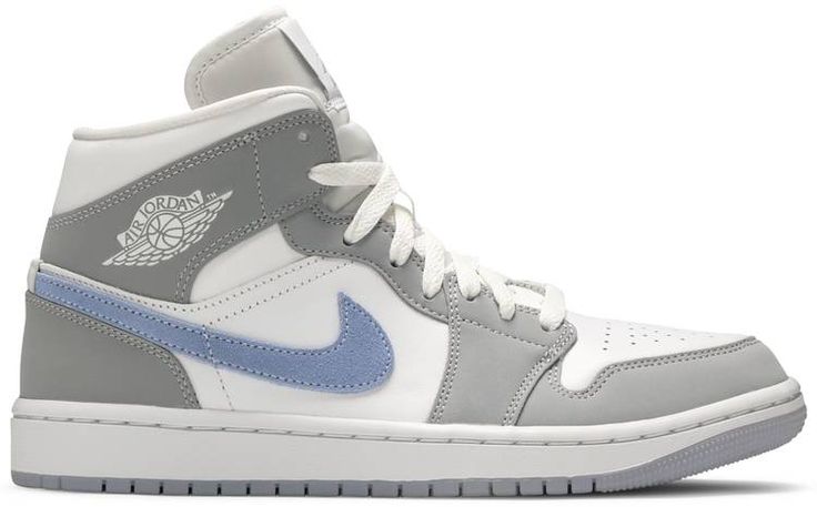 Nike Air Jordan 1 Grey Wolf Hightop