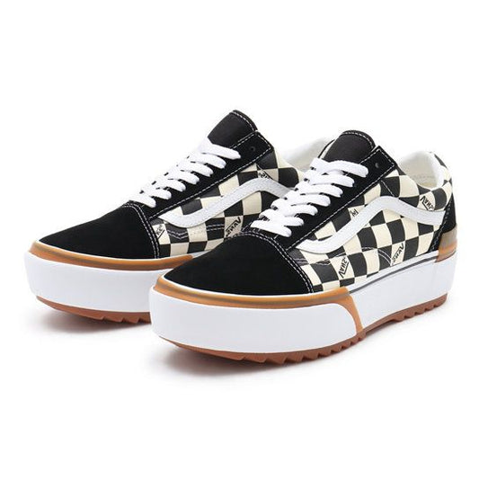 Vans Checkerboad Slip-on Stacked