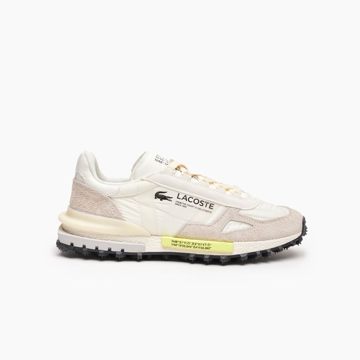 Lacoste Elite Active Texttile OffWhite